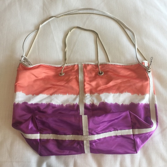 Diane Von Furstenberg Satin Color block Purse - Picture 4 of 14